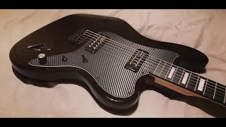 Harley Benton JA Baritone  Alan Entwistle H90 pickups  IR Black Shadow C90 [upl. by Irbua436]