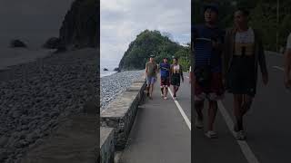 Dipaculao rock formation abetcariaga rockformation trend trendingvideo trending viralvideos [upl. by Naraa]