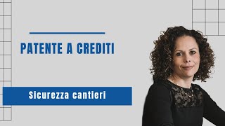 PATENTE a CREDITI PUNTI per imprese edili cosa cambia dal 1° ottobre 2024 [upl. by Ahsienaj]