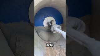 How To Clean and Repair Concrete Pipe [upl. by Sharman]