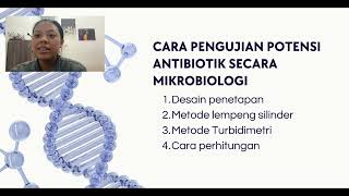 UJI POTENSI ANTIBIOTIK MIKROBIOLOGI KELOMPOK 7 [upl. by Farmelo335]