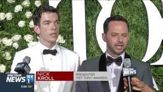 Red Carpet Nick Kroll and John Mulaney 2017 [upl. by Assyli]