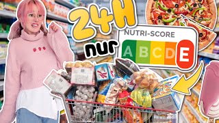 1 Tag nur NUTRI Score E essen 🍕 Wie ungesund ist es  ViktoriaSarina [upl. by Velvet]