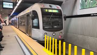 P2550 departs little Tokyo arts district sta [upl. by Yenor92]