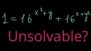 quotUnsolvablequot exponential equation solution using estimation with means inequality [upl. by Ainet]