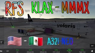 A321NEO Volaris Timelapse Flight KLAX  MMMX RFS Dani Aviación CR 🇨🇷✈ [upl. by Eyar]