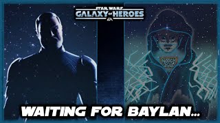 Im Patiently Awaiting Baylan Skolls Arrival in Star Wars Galaxy of Heroes [upl. by Marge447]