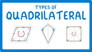 GCSE Maths  Types of Quadrilateral 101 [upl. by Jona]