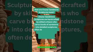 How are Chunar Sandstone Sculptures made [upl. by Iiette]