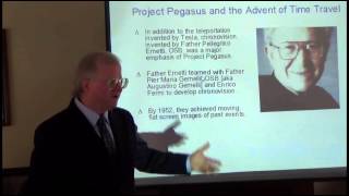 Andrew D Basiago 2 Nov 2013 1 of 2 Project Pegasus and the Advent of Time Travel [upl. by Aihsila]