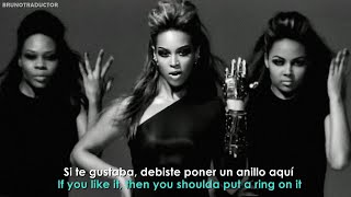 Beyoncé  Single Ladies  Lyrics  Español  Video Oficial [upl. by Gnim]