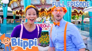 Blippi amp Meekah Visit Adventure City  Blippi  Kids TV Shows Full Episodes [upl. by Neela245]