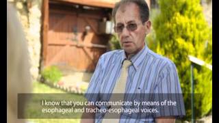 Video about TEspeechesophageal speech  René Laisney [upl. by Andrey]