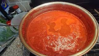 Make EASY Tomato Sauce Using The Kitchenaid Tomatoes Strainer Attachment canning food recipe [upl. by Sisco]