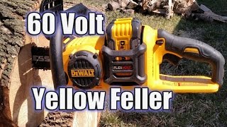 DEWALT DCCS670X1 FLEXVOLT 60V Brushless Chainsaw Review [upl. by Cressi]