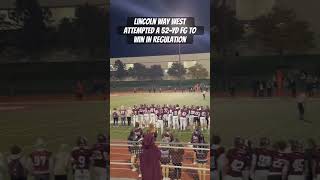 Lockport vs Lincoln Way West 4039 LWWHS in 3ot highschoolsports [upl. by Silma]