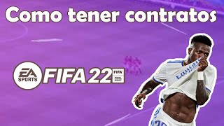 Como conseguir contratos en FIFA 22 [upl. by Barbour]