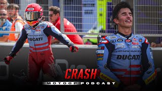 How Marc Marquez won again after 1043 days 🏆  MotoGP Podcast [upl. by Garey389]