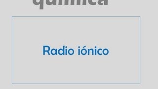 Radio iónico [upl. by Porter18]