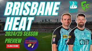 Brisbane Heat  BBL SuperCoach Team Preview 2425 [upl. by Trisha46]