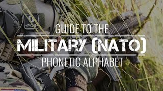 The Military Phonetic Alphabet [upl. by Gilder]