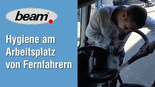 beam Dampfsauger – Hygiene am Arbeitsplatz von Fernfahrern [upl. by Aela]