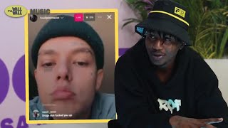 Emtee on J Molleys instagram live rant  HIS RESPONDS [upl. by Vyner425]