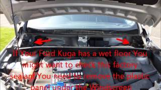 Ford Kuga wet floor [upl. by Shimberg]