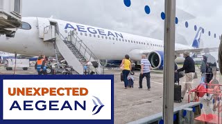 Aegean Airlines Business Class Upgrade amp Flight Review [upl. by Junno362]