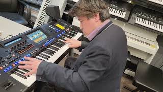 Genos 2 demo Back to the Future Alan Silvestri Cover live performance by Mark Wilburn  Tom Lee [upl. by Demaggio]