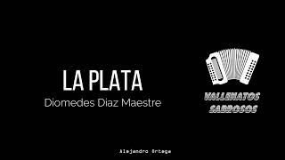 La Plata  Diomedes Díaz Lyric Video [upl. by Kerianne]