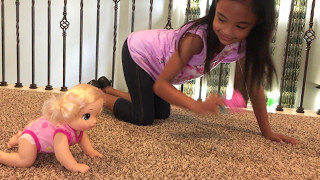 Baby Alive Baby Go ByeBye Unboxing  Toys Academy [upl. by Portwin]