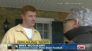 McQueary shaken by Penn State scandal [upl. by Nyrrat524]