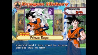 Dragon Ball Z Budokai Tenkaichi 3 PS2  Dragon History Frieza Saga [upl. by Oneg163]