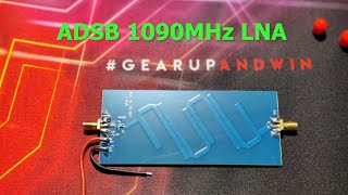 ADSB 1090MHz Bandpass Filter with 20db LNA for SDR Receiver Overview by Technology Master [upl. by Bordiuk]