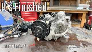 Finishing the Home Made 6 Speed Electric Dirt Bike Engine  Part 4 [upl. by Dadinirt]