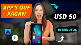 ✅Gana 50 en 10 minutos 👉 6 Aplicaciones que Pagan por Usarlas gana dinero en línea desde casa [upl. by Giraldo186]