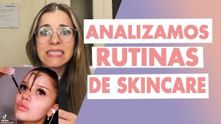 Analizamos rutinas de skinCare  dermatóloga analiza 💆🏻‍♀️ [upl. by Einnal209]