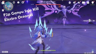 Lvl 90 Crowned Ganyu C0 Solo Electro Oceanid  Genshin Impact 21 [upl. by Beffrey]