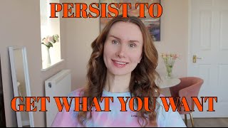 How to build discipline  persist in your manifestation [upl. by Sillihp]