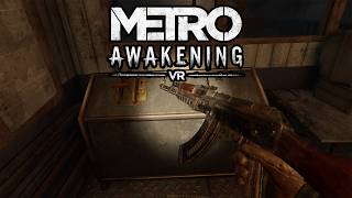 METRO VR is AMAZING  Metro Awakening VR [upl. by Ecnal48]