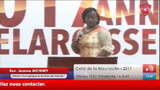 Rev Jeanne MONNEY  Message de la Réssurection du 16 Avril 2017 Partie 2 [upl. by Nelleus]