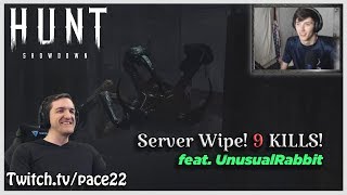 Server wipe 9 KILLS  Hunt Showdown feat UnusualRabbit [upl. by Fidelio664]