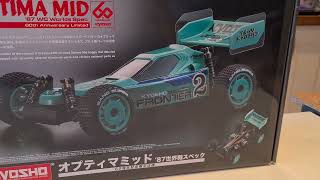 A detailed unboxing of the Kyosho Optima Mid 87 Worlds Spec 60th Anniversary Limited [upl. by Ikkaj423]