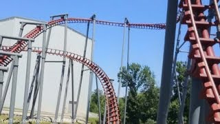 Firehawk Front Row HD POV Kings Island [upl. by Adam]