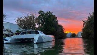 11 Building 15m carbon performance catamaran  quotCarbonBeequot [upl. by Philbrook889]