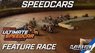 Speedcars  Ultimate Speedcar Championship  Toowoomba  13th Apr 2024  ClayPerView [upl. by Geoff]