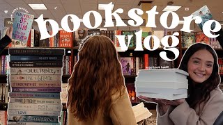 BOOKSTORE VLOG 🕊 book shopping at barnes amp noble  book haul [upl. by Suedama]