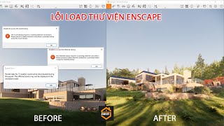 Khắc Phục Lỗi Load Thư Viện Enscape Và Cách Sử Dụng Bộ Thư Viện 3000 Model Enscape Siêu Nhẹ Siêu Đẹp [upl. by Waylan]