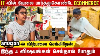 வீட்டிலிருந்து PartTimeஆக Ecommerce Business செய்கிறேன்  Aparnaவின் Seller Story [upl. by Notlok]